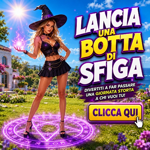 lancia una botta di sfiga a chi vuoi tu