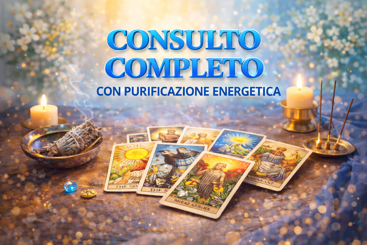 consulto completo con purificazione energetica